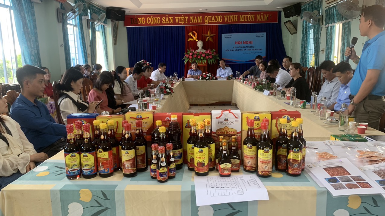 Hội nghị kết nối giao thương giữa tỉnh Kon Tum và Kiên Giang