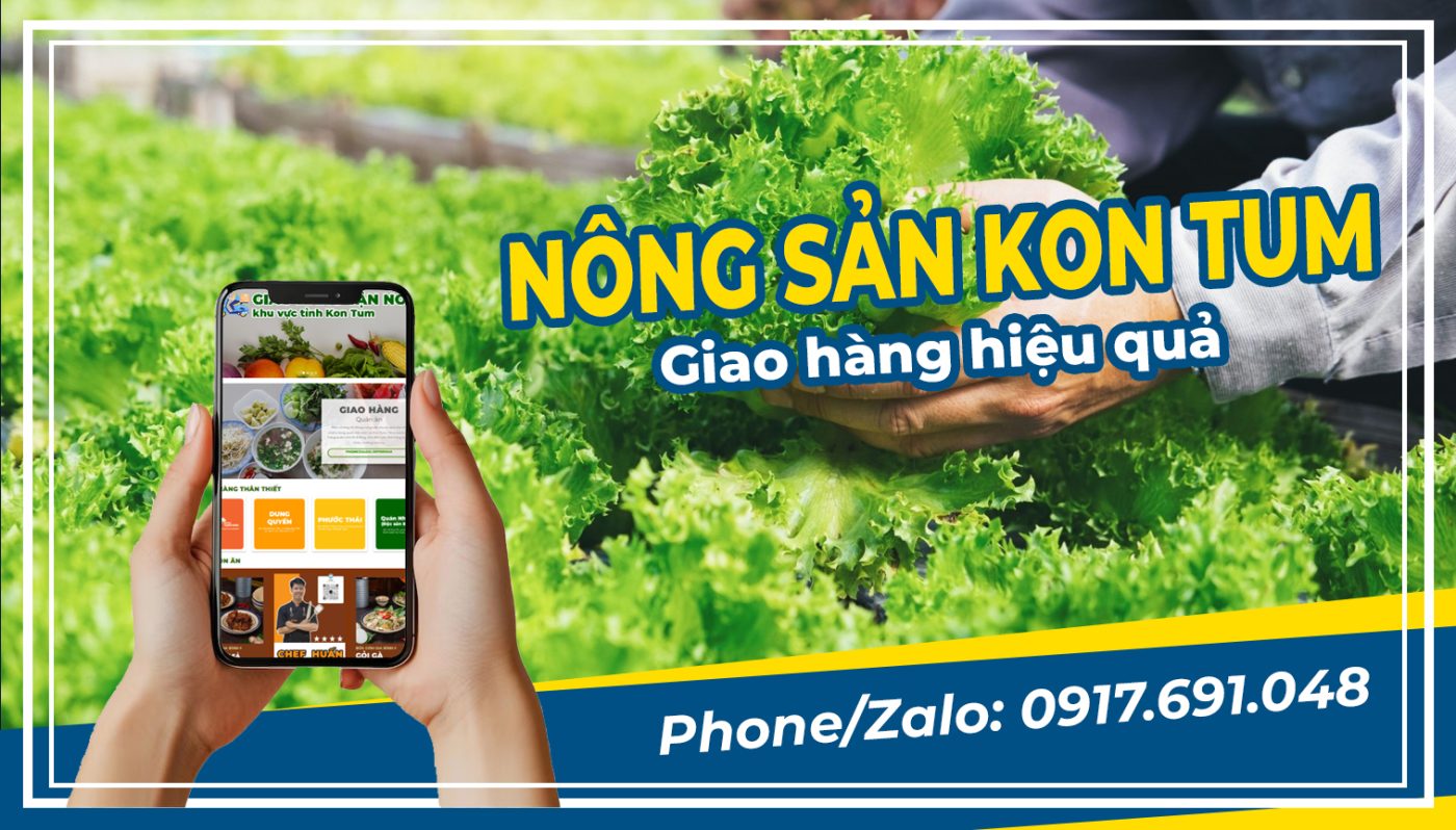 giao rau củ quả Kon Tum